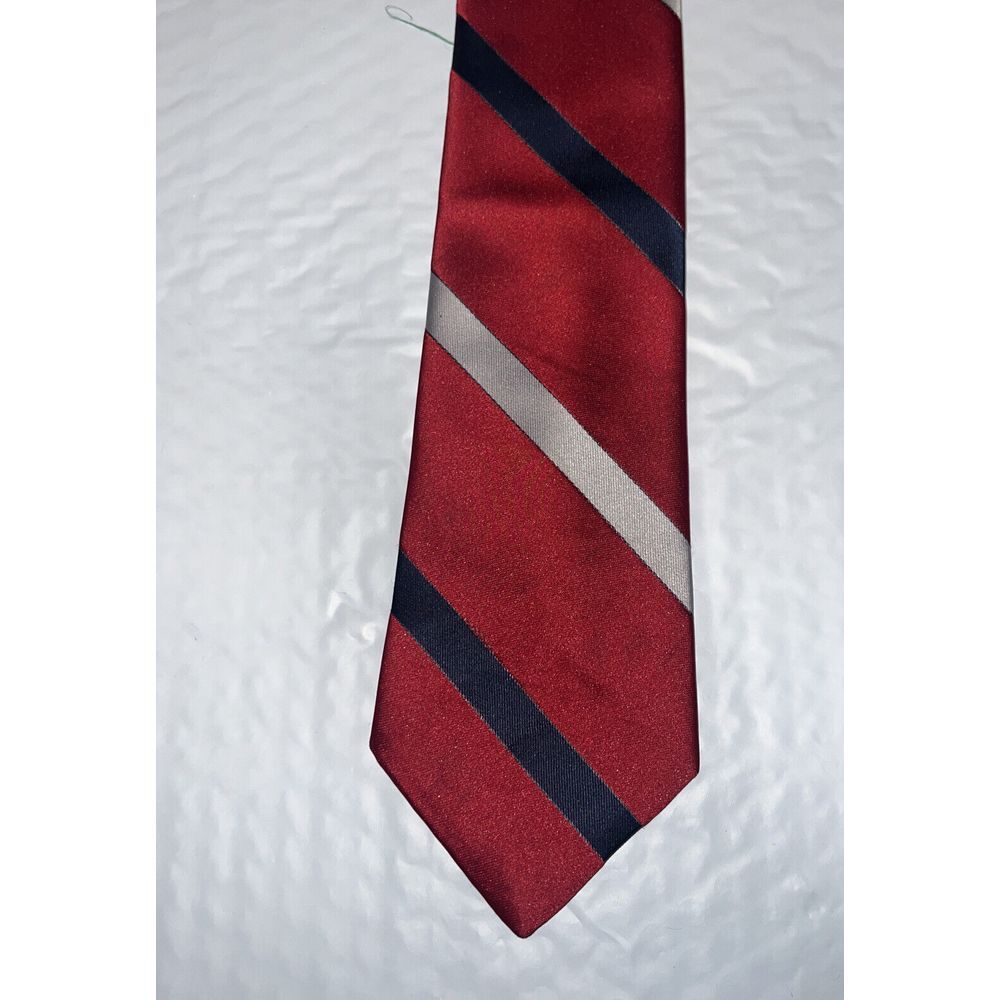 VTG Sears Mens Store Striped Mens Neck Tie 58"x3" Retro